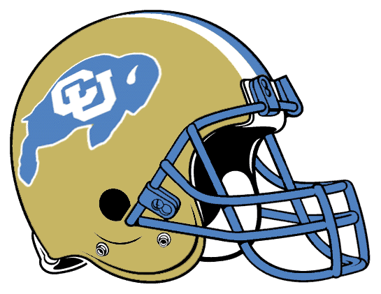 Colorado Buffaloes 1981-1984 Helmet Logo iron on transfers for T-shirts